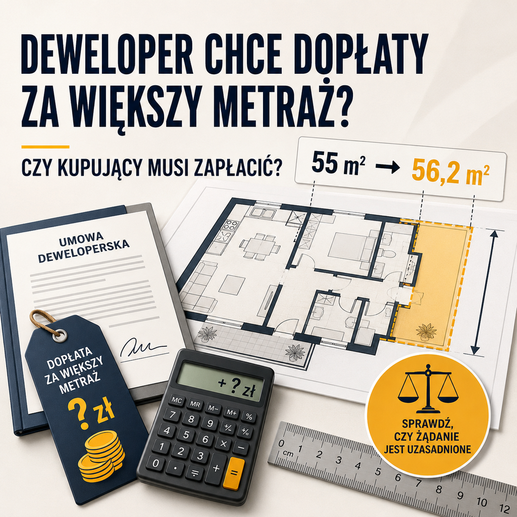 Deweloper chce dopłaty